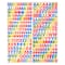 12 Pack: 8 ct. (96 total) Neon Alphabet Stickers by Recollections™